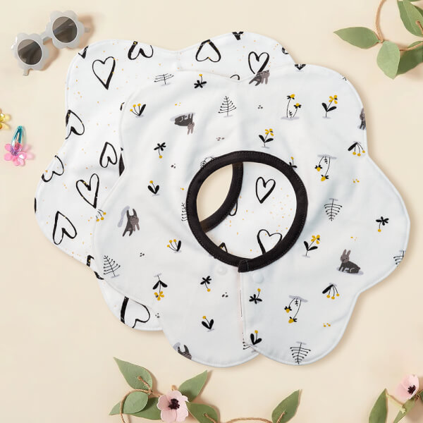 Set 2 yếm sơ sinh Animo I1221025 (NB,nhiều màu)