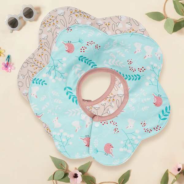 Set 2 yếm sơ sinh Animo I1221024 (NB,nhiều màu)