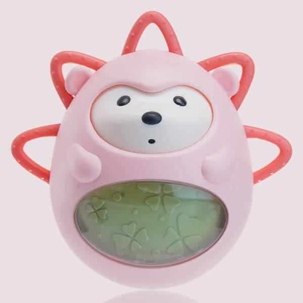 Lật đật hình con nhím Animo có nhạc chuông CY306279 (Hồng)