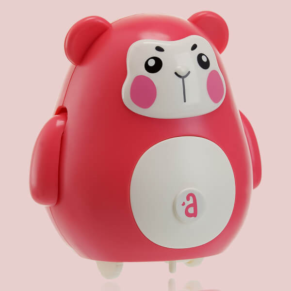 Lật đật biết chạy Animo hình thú CY304760 (Đỏ)