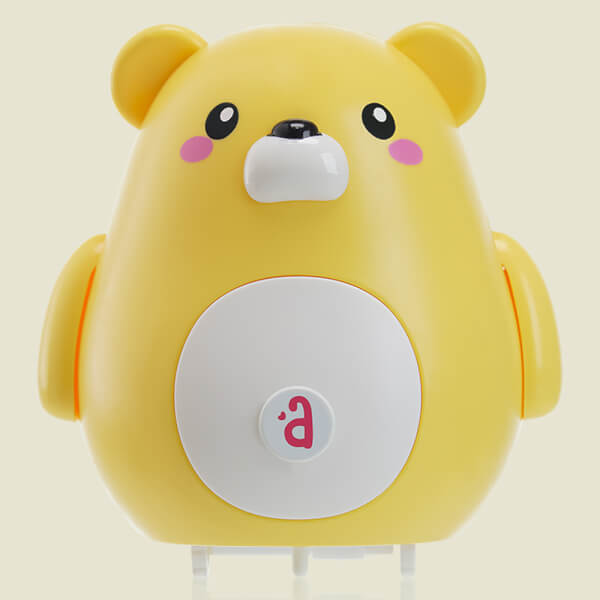 Lật đật biết chạy Animo hình thú CY304760 (Vàng)