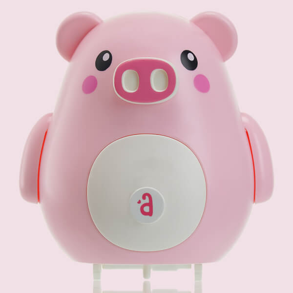 Lật đật biết chạy Animo hình thú CY304760 (Hồng)