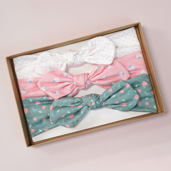 Set băng đô cho bé 3 món Animo A2109_MN042 (Nhiều màu)