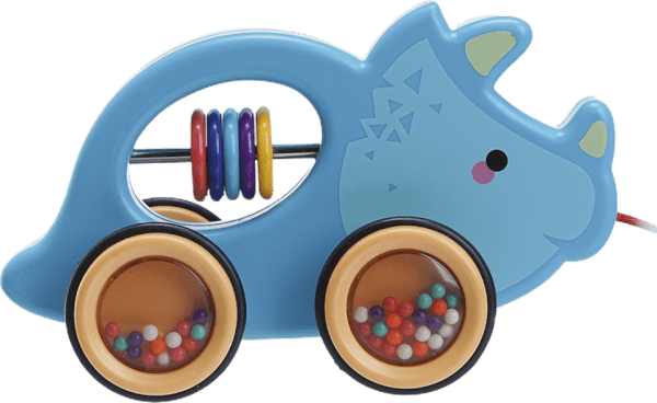 Xe kéo thú nhún con tê giác nhỏ CY259712