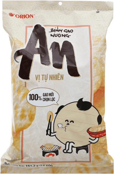 Bánh Gạo An vị tự nhiên (bịch 14 gói)