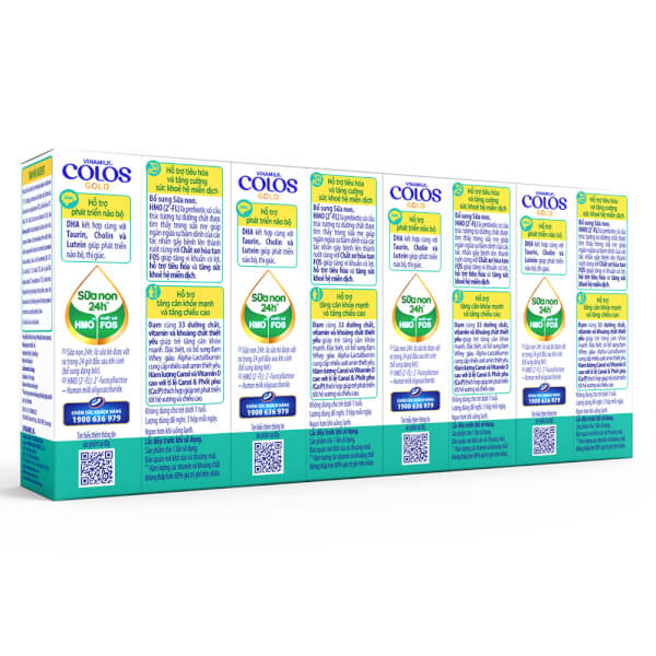 Combo 4 Sữa non Vinamilk ColosGold 110ml (từ 1 tuổi) lốc 4 hộp