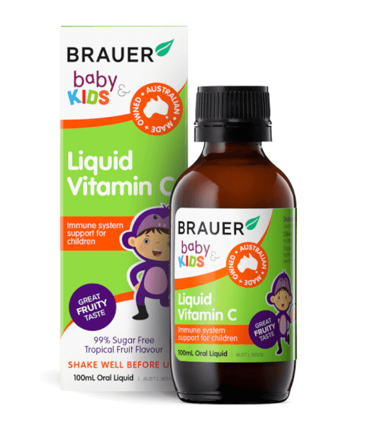 Thực phẩm bảo vệ sức khỏe Brauer Baby & Kids Liquid Vitamin C