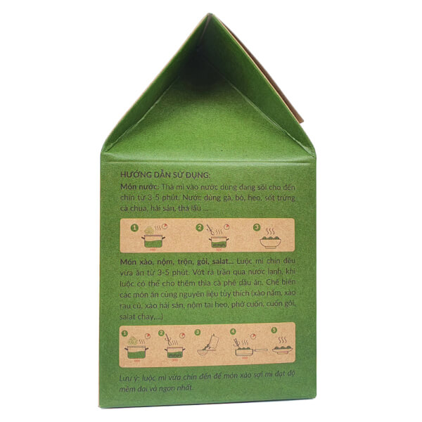 Combo 2 Mì mầm lúa mạch ăn dặm cho bé Anpaso 120g