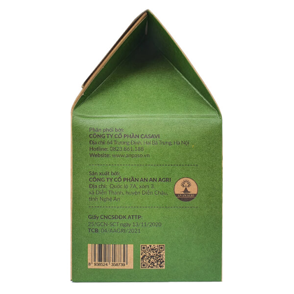 Combo 2 Mì mầm lúa mạch ăn dặm cho bé Anpaso 120g