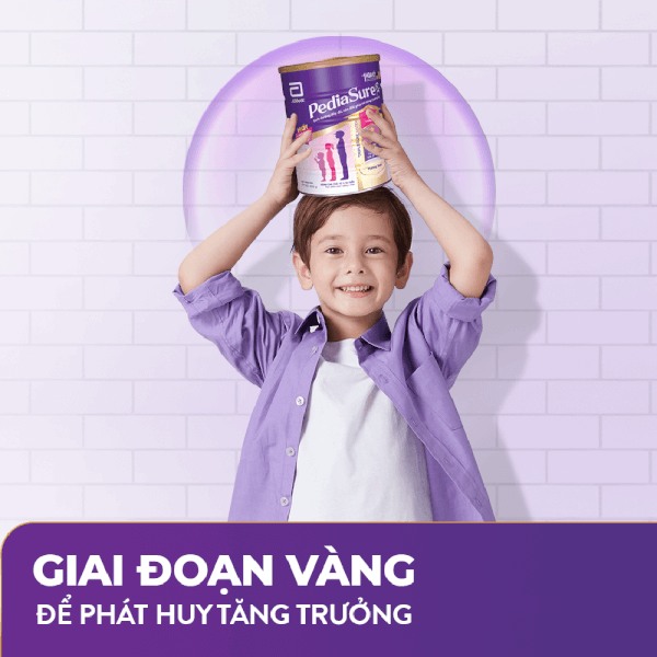 Thực phẩm dinh dưỡng y học cho trẻ 1-10 tuổi: Pediasure vani 1,6kg (Giao bao bì ngẫu nhiên)