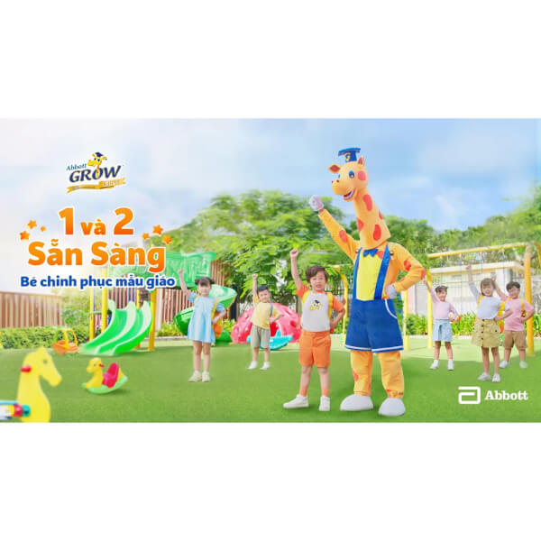 Combo 4 lon Sữa Abbott Grow 2 900g (6-12 tháng)