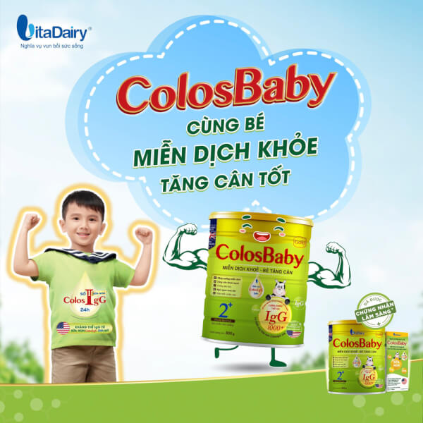 Sữa ColosBaby Gold 2+ 800g (Trên 2 tuổi)