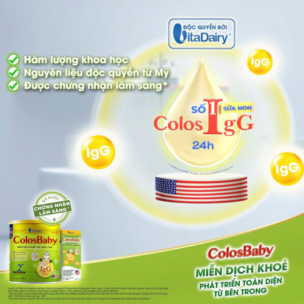 Sữa ColosBaby Gold 2+ 800g (Trên 2 tuổi)