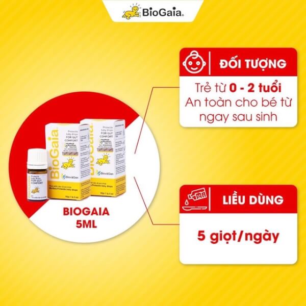 Thực phẩm bảo vệ sức khỏe BioGaia Protectis baby drops