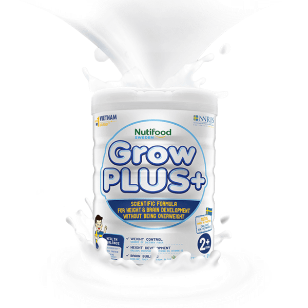 Sữa GrowPLUS+ Trắng 850g (từ 2 tuổi)