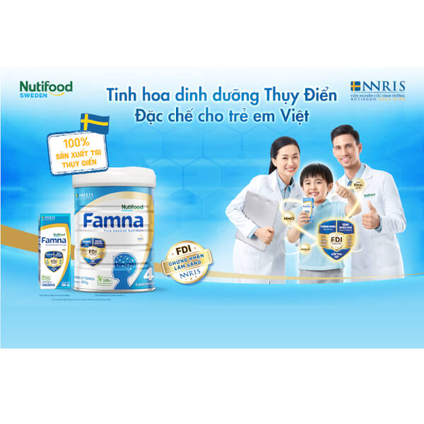 Sữa Famna Số 4 850g (từ 2 tuổi)