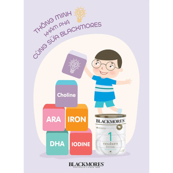 Sữa Blackmores Số 1 900g (0-6 tháng tuổi)
