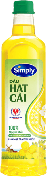 Dầu hạt cải nhãn hiệu Simply 1L