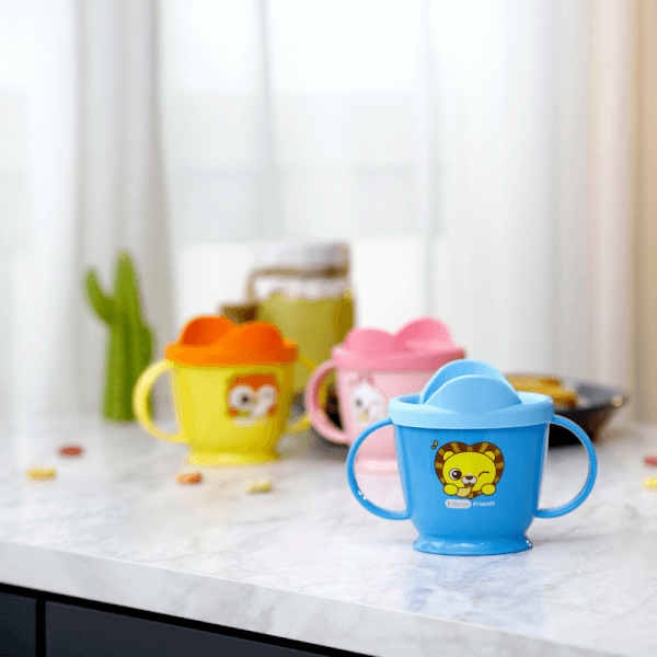 Ly tập uống inox có tay cầm Edison (Vàng)