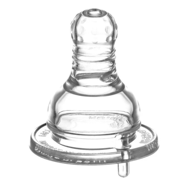 Vĩ 2 núm ty Kuku silicone cổ thường size L (KU5272, 6+M)