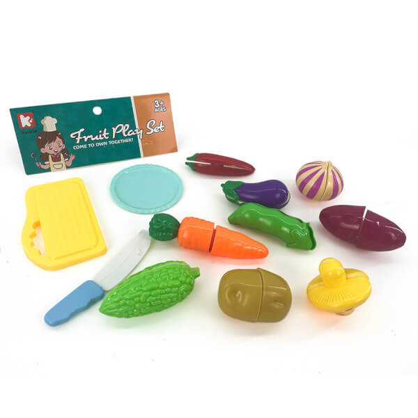 Đồ chơi cắt rau củ quả set 12 món RFD314627
