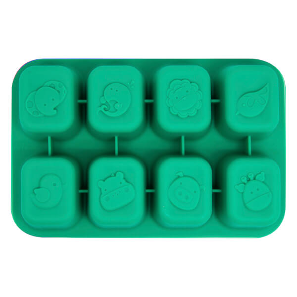 Khay silicon trữ đông đồ ăn dặm cho bé Marcus & Marcus - Ollie (30ml x 8 ngăn)