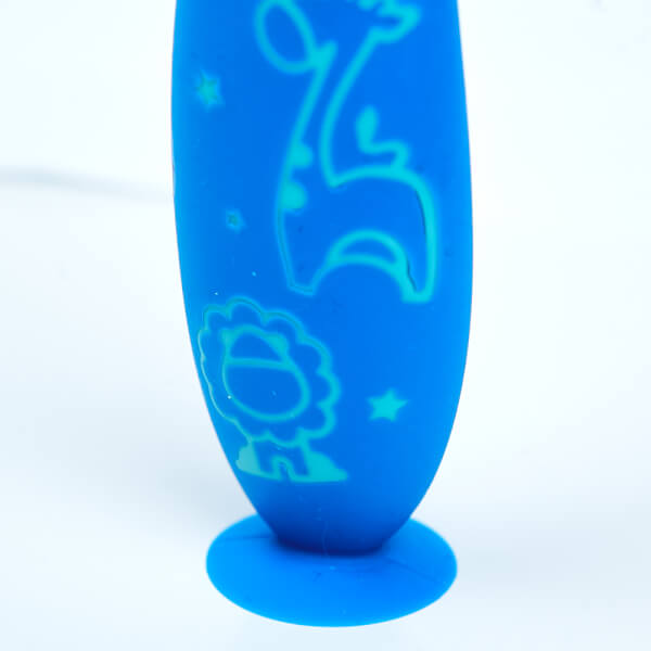 Bàn chải đánh răng silicon cho bé Marcus & Marcus, từ 2 tuổi - Xanh