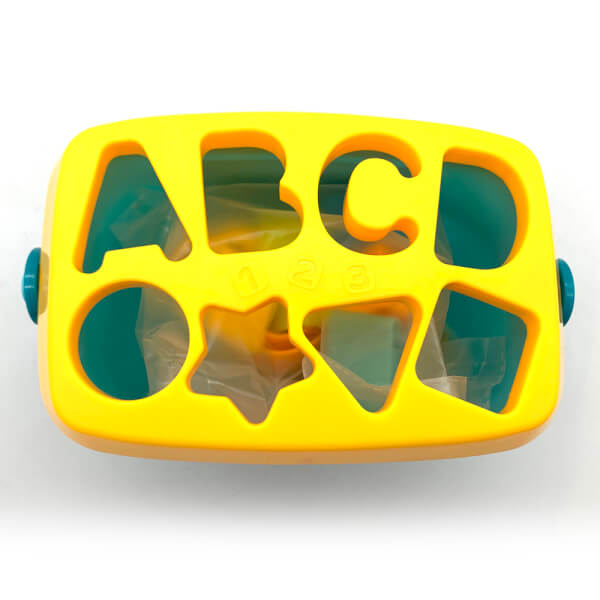 Hộp đồ chơi giáo dục thả khối trí tuệ có vai xách JS041283