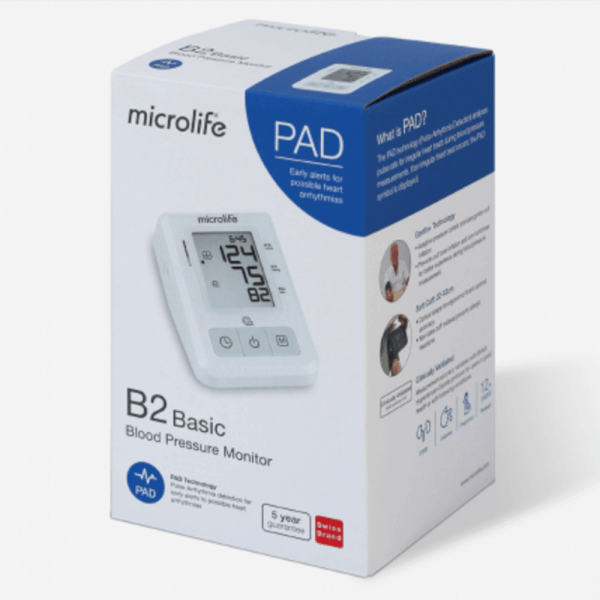 Máy đo huyết áp bắp tay Microlife B2 Basic
