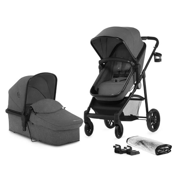 Bộ xe đẩy 3 trong 1 Juli Kinderkraft (Xám)