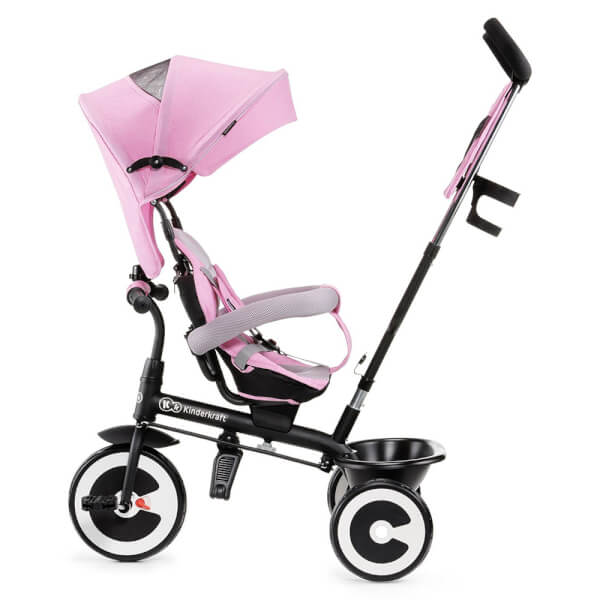 XE ĐẠP BA BÁNH ASTON KINDERKRAFT- MÀU HỒNG (từ 9 tháng tuổi)