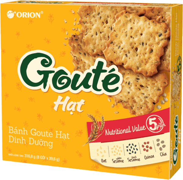 Bánh Goute Hạt Dinh Dưỡng 316,8g