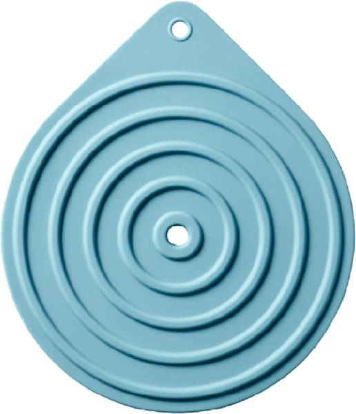 Miếng lót nồi hình tròn (Màu xanh)