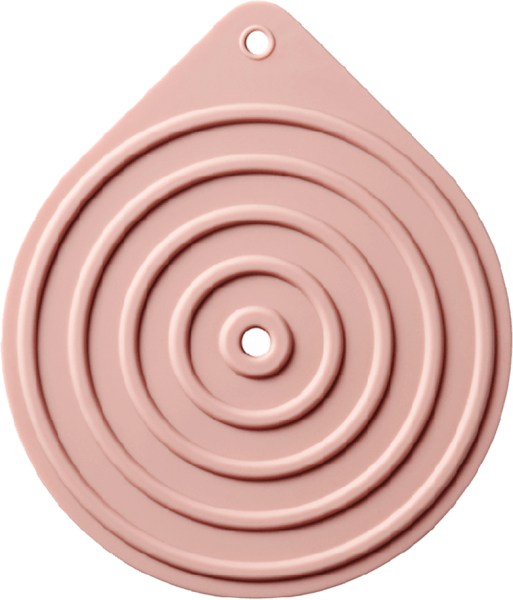 Miếng lót nồi hình tròn (Màu hồng)