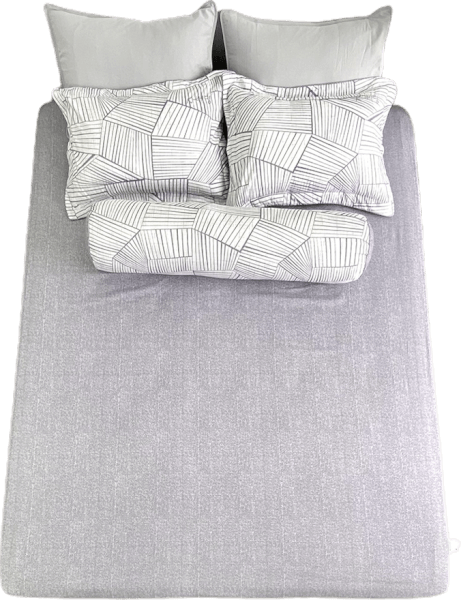 Bộ ga chun K-Bedding Micro Tencel 180*200cm (Xám)