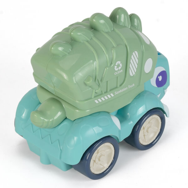 Xe vệ sinh công cộng khủng long có đèn và nhạc JS025643