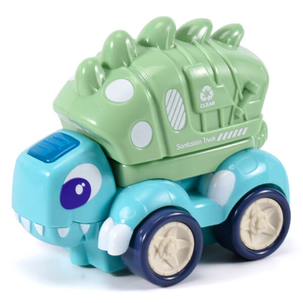 Xe vệ sinh công cộng khủng long có đèn và nhạc JS025643