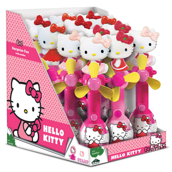 Kẹo Hello Kity Surprise Fan (1 ống) *giao ngẫu nhiên*
