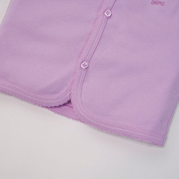 Áo ghi lê sơ sinh Animo I1221040 (0-12M,Tím)
