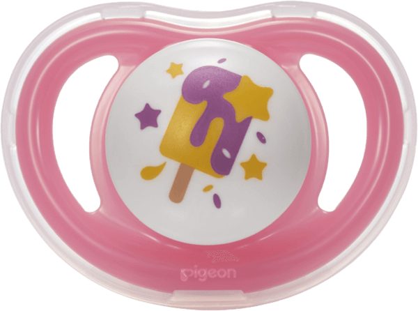 Ty ngậm Mini Light Pigeon size M (6M+, hồng)