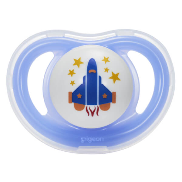 Ty ngậm Mini Light Pigeon size M (6M+, xanh dương)