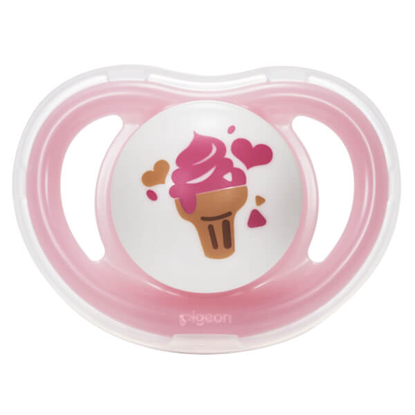 Ty ngậm Mini Light Pigeon size S (0M+, hồng)