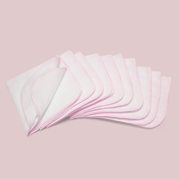 Khăn gạc sữa 4 lớp Animo T2111_NBA001 (25x28cm,10 cái)