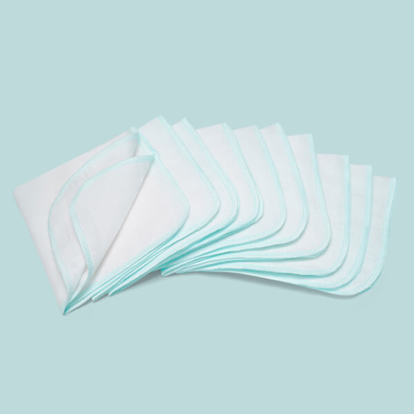 Khăn gạc sữa 4 lớp Animo T2111_NBA001 (25x28cm,10 cái)