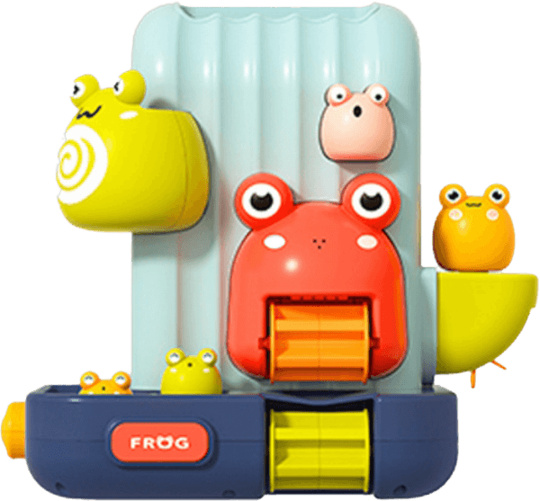 Đồ chơi thác nước nhà tắm con ếch dính tường JS048884