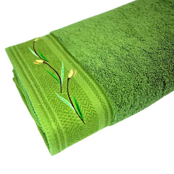 Khăn tắm sợi đậu nành Mollis (65x130cm,Xanh)