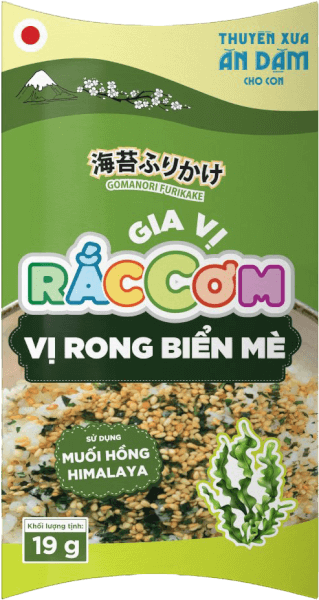 Thuyền Xưa Ăn Dặm Cho Con  - Gia vị rắc cơm  - Vị Rong biển 19gr