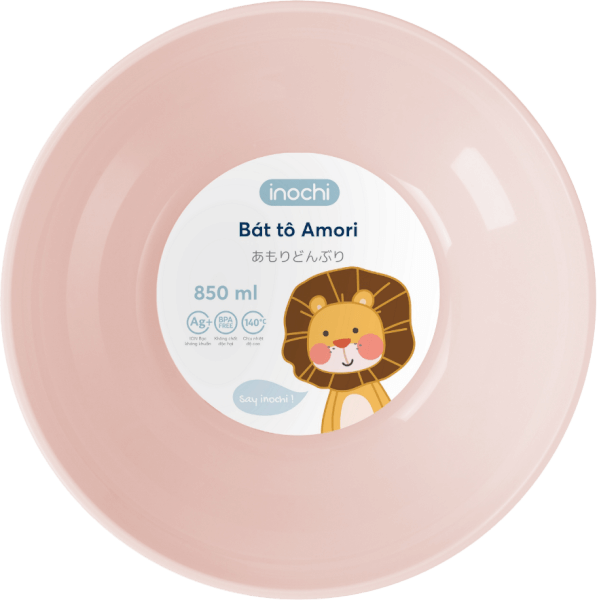 Bát tô Amori 850 ml (INC, Hồng nhạt)