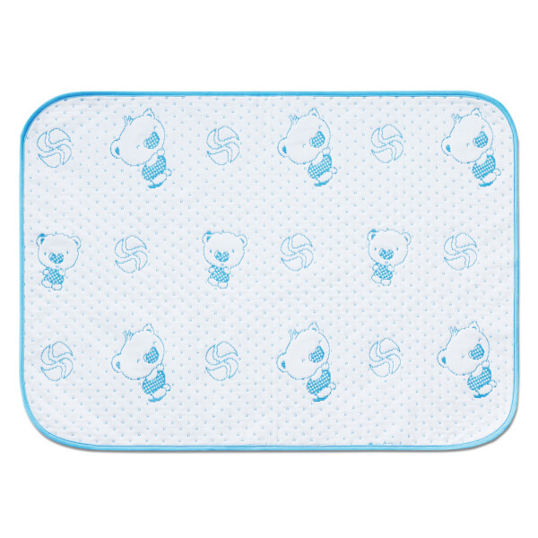 Tấm lót chống thấm 4 lớp Vietmat size 50x70 màu xanh