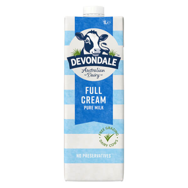 Sữa tươi nguyên chất tiệt trùng DEVONDALE MILK 1L